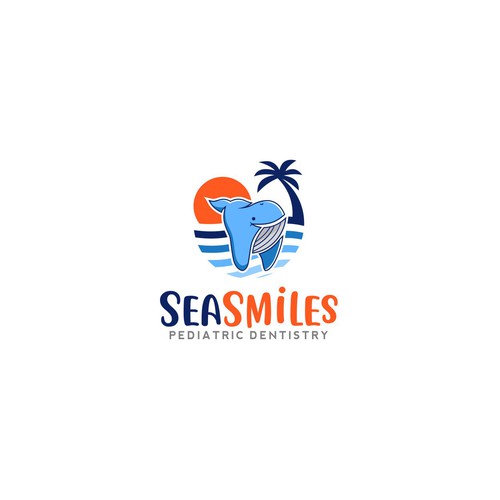 Design a friendly logo for a pediatric dental office in Hallandale Beach Design by R K 9 8 .