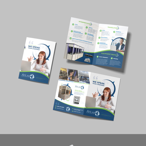 Creative minds needed!  Simple, clean look for company booklet! Design by vcreativecloud