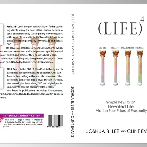 Create an Epic book cover for entrepreneurs looking to achieve true prosperity Design by Pagatana