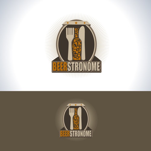 Logo wanted for a new blog about craft beer and food pairing Design by dinastreet