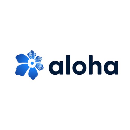 Aloha logo deisgn for an AI Software Design by spARTan