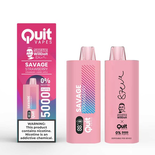 Quit Vape Package for disposable vape device Design by Kula Studio
