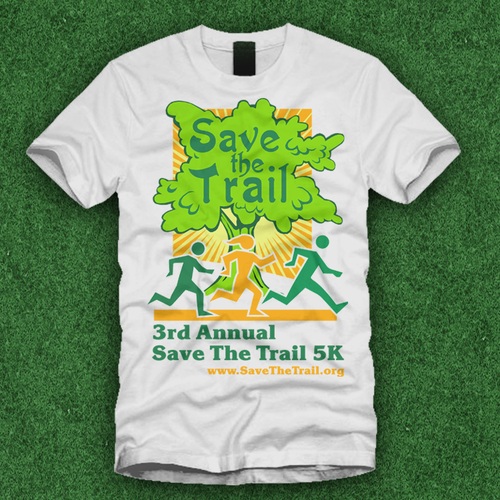 New t-shirt design wanted for Friends of the Capital Crescent Trail Réalisé par Shelkov06