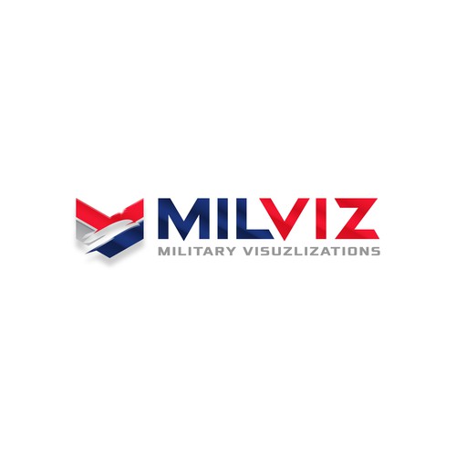 MILVIZ Logo - Producer of Military Flight Simulation Design by plyland