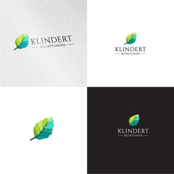 Design by Lintang98 titled "Klindert Bestattungen"