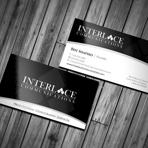 New Business Card Design For Video Production Company Stationery Contest 99designs