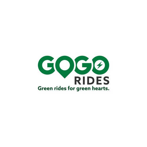 Diseño de Go Go Rides Logo(s) de RaccoonDesigns®