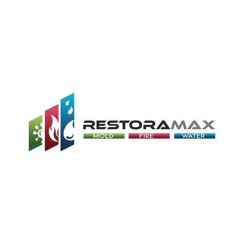 Restoration Company Branding. Design by Linduska