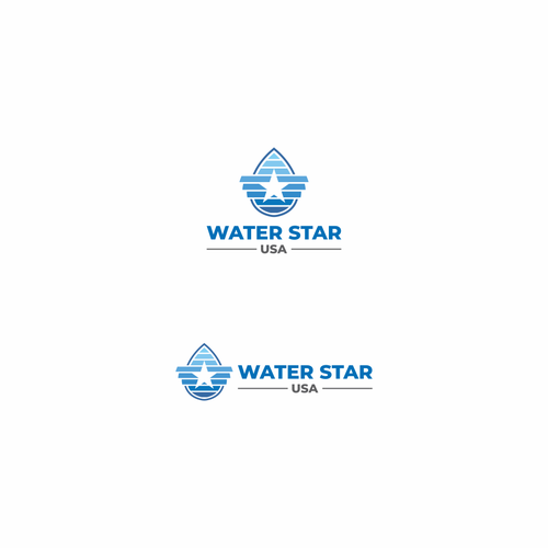 Eye-Catching Logo Design for a Water Company Design by Qolbu99