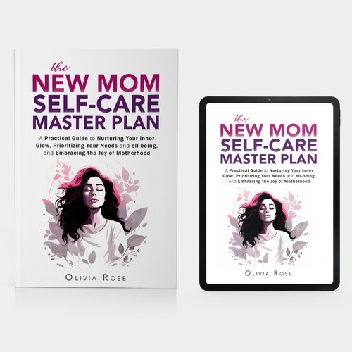 Self-care for New Moms book cover Diseño de Laslo Vanger