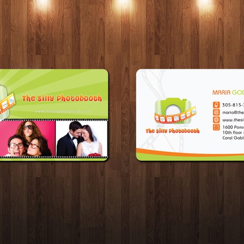 Help The Silly Photobooth with a new stationery Diseño de KZT design