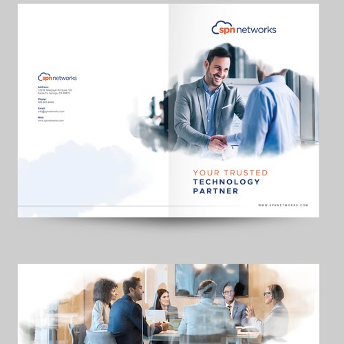 Technology Provider - Company Booklet Brochure Design by tumpa mistry