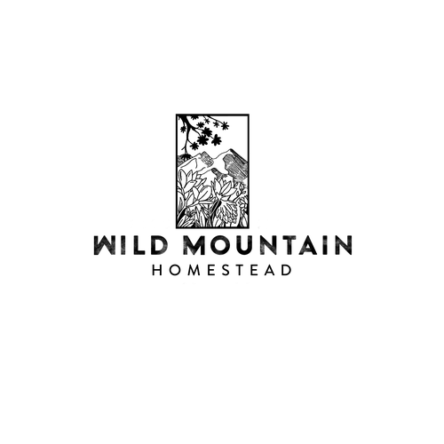 コンペ「Artistic modern logo needed for a mountain-top flower farm.」のデザイン by HSSdesignさん 