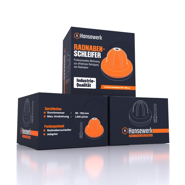 Design by Varah_B titled "minimalist and modern Wheel Grinder Package"