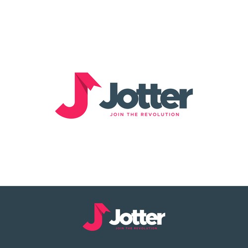 Jotter is a start up disrupting the publishing industry and we need a logo to take on the world Design by mikule