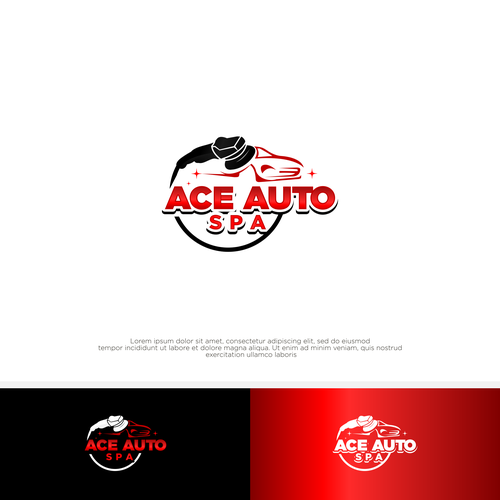 Ace Auto Spa Design by AjiCahyaF