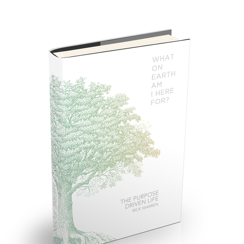 Book cover redesign for "What on Earth Am I Here For? The Purpose Driven Life" by Rick Warren Design by Nicholas Sheriff