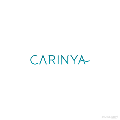 A logo for Carinya Apartments Design by Bluepeach®