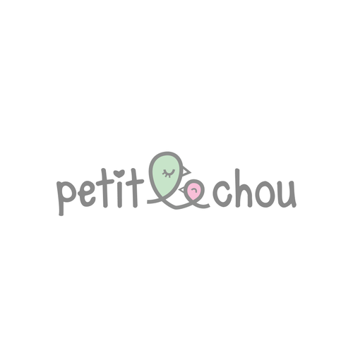 Challenge: design standout logo for Petit Chou, maker of ring sling baby carriers Design by Innichka
