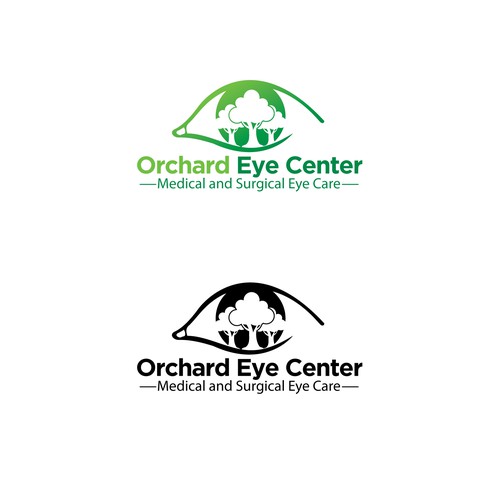 Orchard Eye Center logo Design by PrintFactory ™