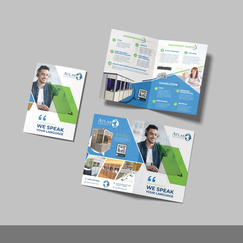 Creative minds needed!  Simple, clean look for company booklet! Design by vcreativecloud