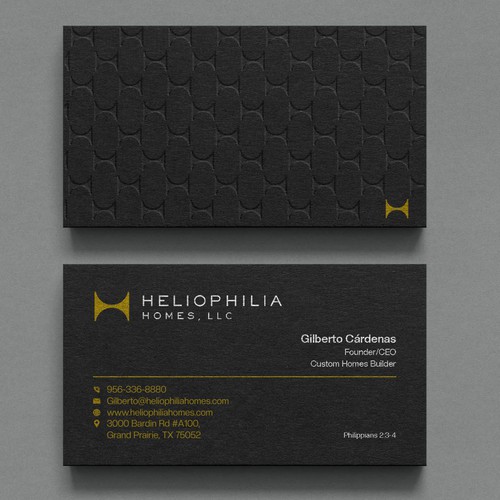 Luxury Custom Home Builder Business Cards needed Design by Xclusive16