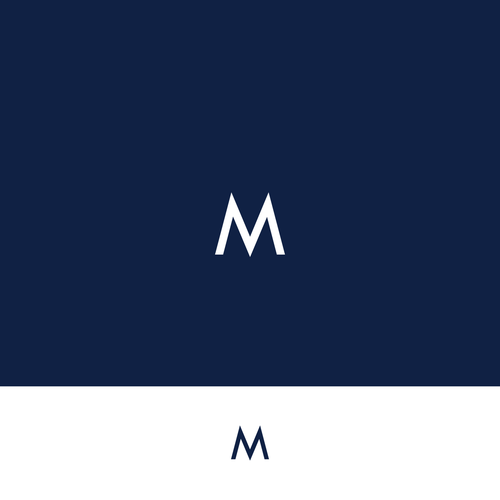 Very simple design. Just the letter M Réalisé par D A N D E