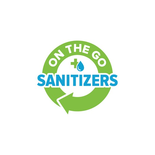 New Sanitizer Product needs clean, modern, approachable logo to communicate state-of-the-art product Design by Polymathein LLC