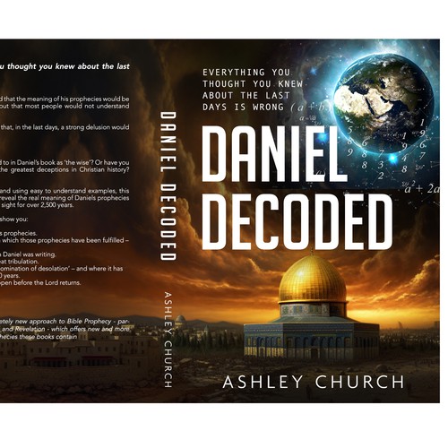 Design a cover for a book about the most significant development in the interpretation of Bible prophecy in 75 years Design von -Saga-