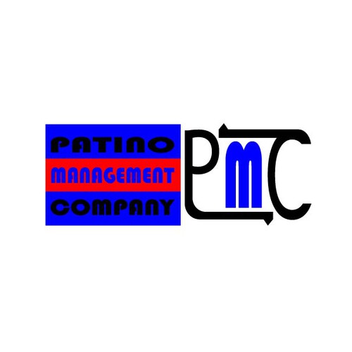 logo for PMC - Patino Management Company Diseño de petrouv