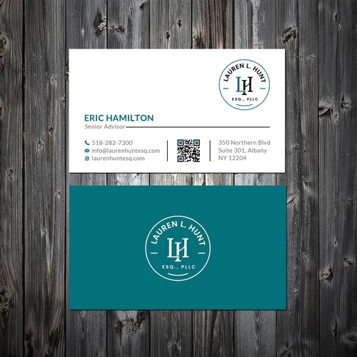 Design business cards and letterhead for a modern law firm Design by Roni_