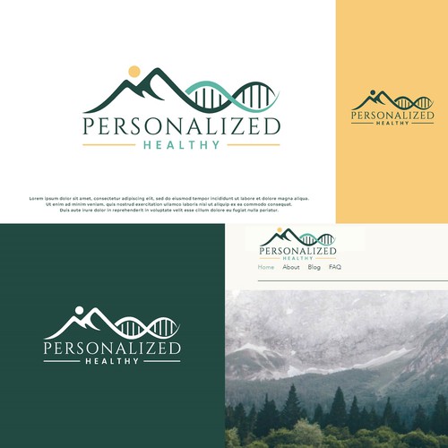 Simple, abstract logo that conveys luxury health experience Design by choryTN