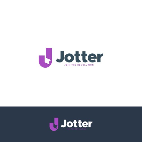 Jotter is a start up disrupting the publishing industry and we need a logo to take on the world Design by mikule