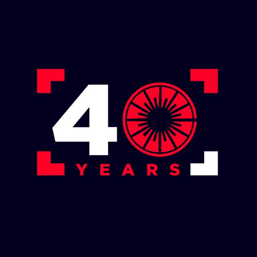 Looking for a modern, expressive 40 years jubilee logo Design by DP_HOLA