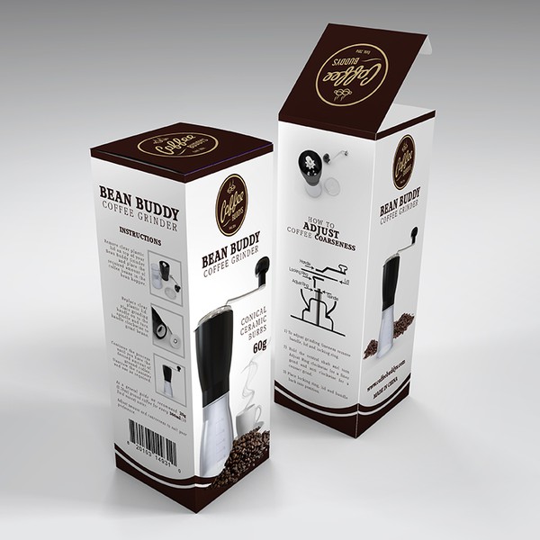 Design by Prupix™ titled "OUR INTERNATIONAL COFFEE BRAND NEEDS A KICKARSE PACKAGE DESIGN"