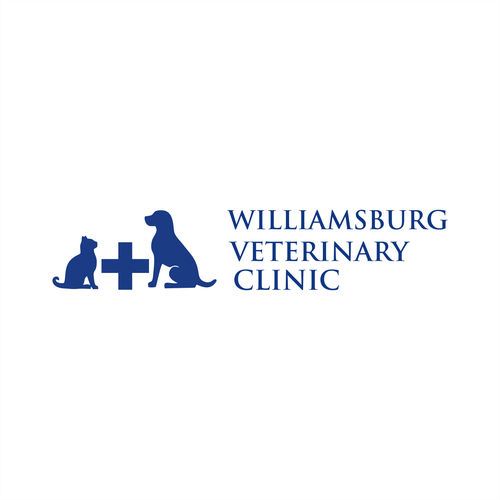 Refreshed, updated logo for Williamsburg Veterinary Clinic Logo
