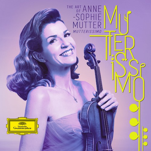 Illustrate the cover for Anne Sophie Mutter’s new album Diseño de Marcus Krone