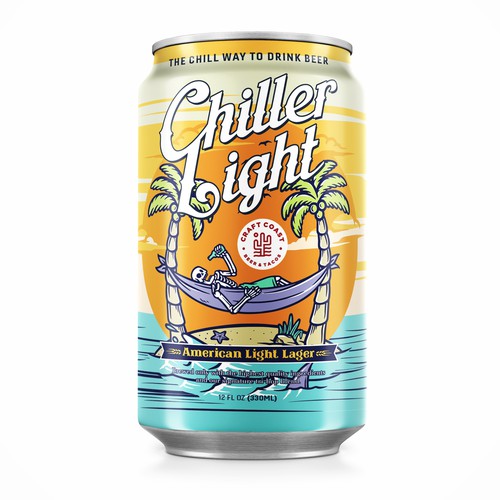 BEER CAN DESIGN 12oz Design by rizal hermansyah