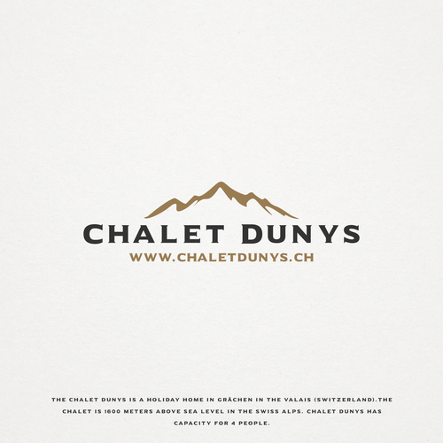 Design di Create a expressive but simple logo for the Chalet Dunys in the Swiss Alps di M E L O