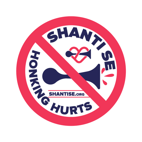 Designs for a no-honking campaign Design by Bennah