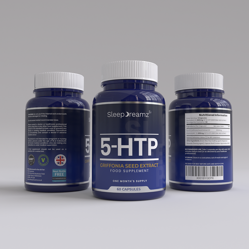 Sleep Supplement Label Design for Global Sleep Brand Design by Tamara.D