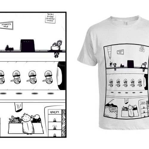 Create 99designs' Next Iconic Community T-shirt Réalisé par JRD_esign
