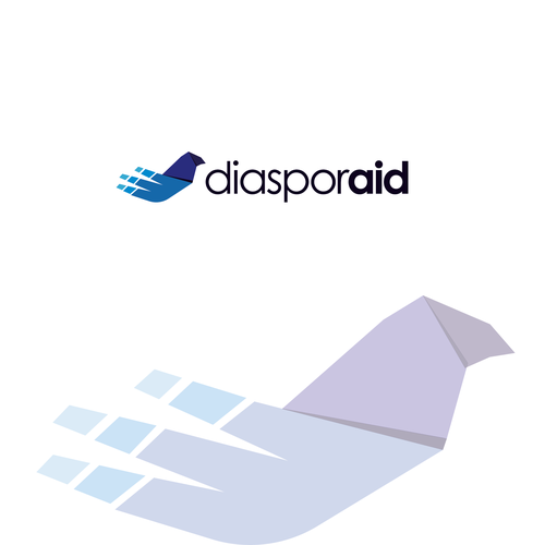 Design a powerful logo for diasporaid, an impact-oriented network/platform for expats Design by Li_designs