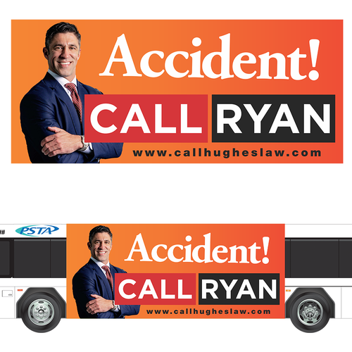 Bus Ad for Lawyer - Need diff styles Design réalisé par TypeF Design