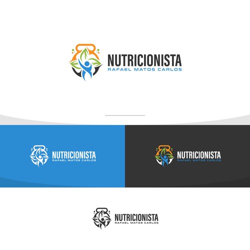 Logo/Identidade Visual para Nutricionista, investigador e atleta Design by Esui Studio