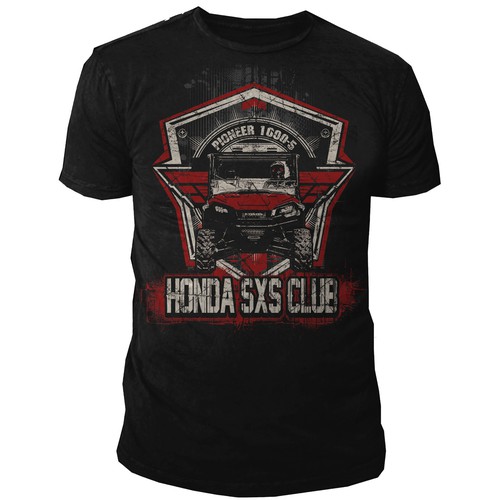 Off-Road T-Shirt for the Honda SxS Club! | T-shirt contest