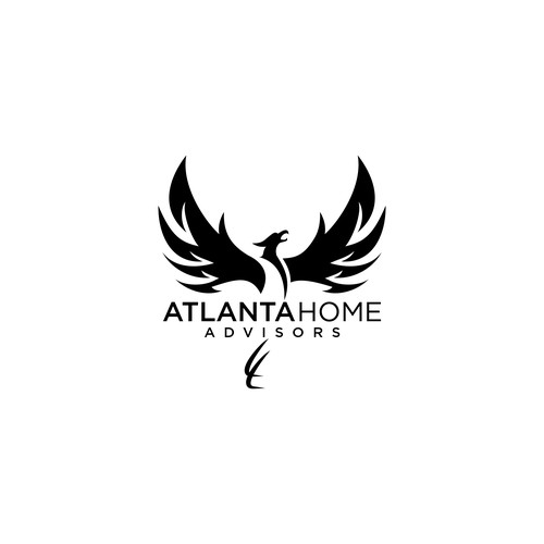 Reinventing myself with a Phoenix logo wrapped with our Real Estate team name Design by @merambArt