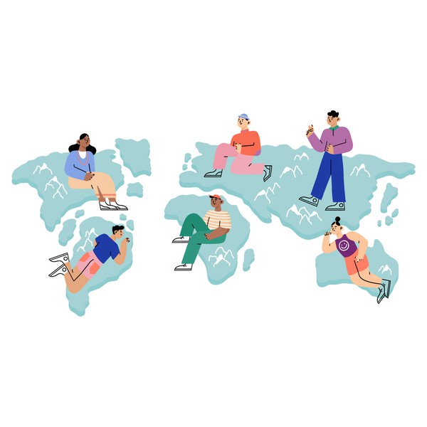 Illustration for 99designs The Future of Design report