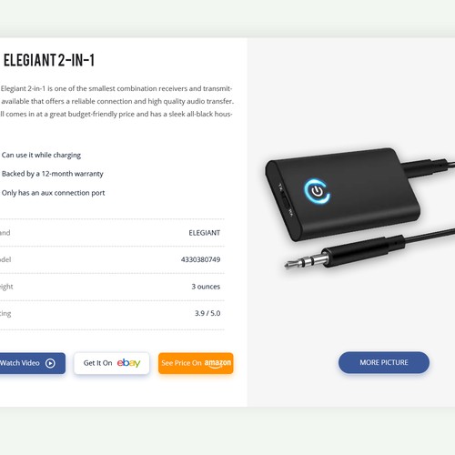 section of web page design, desktop only Design by websmartusa