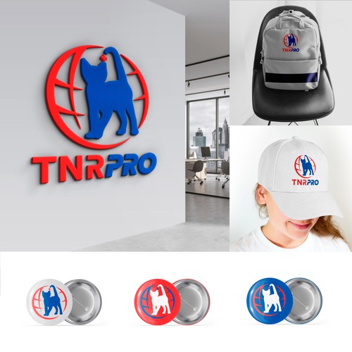 Calling all cat lovers! Design an online TNR (Trap-Neuter-Return) Academy logo and save cats! Design by THE DESIGNSTER